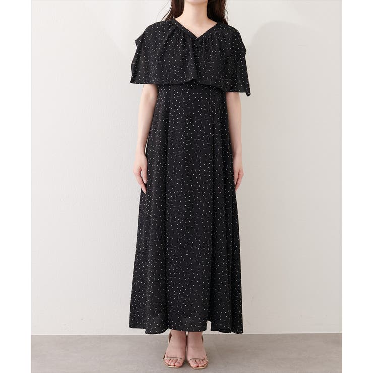 【natural couture】フリルカラーノースリワンピース | NICE CLAUP / OLIVE des OLIVE　OUTLET | 詳細画像21 