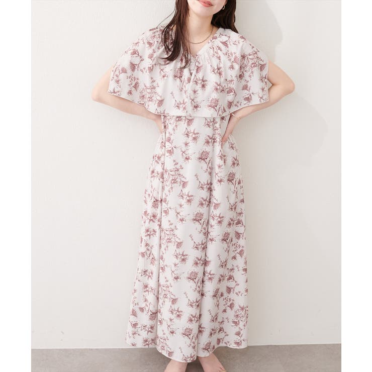 【natural couture】フリルカラーノースリワンピース | NICE CLAUP / OLIVE des OLIVE　OUTLET | 詳細画像12 