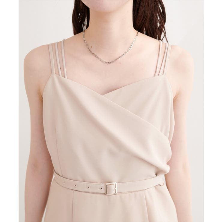 【natural couture】カシュクールドッキングキャミワンピース | NICE CLAUP / OLIVE des OLIVE　OUTLET | 詳細画像22 