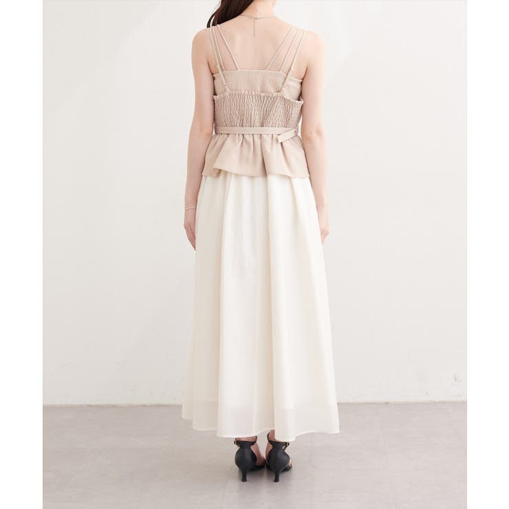 【natural couture】カシュクールドッキングキャミワンピース | NICE CLAUP / OLIVE des OLIVE　OUTLET | 詳細画像21 