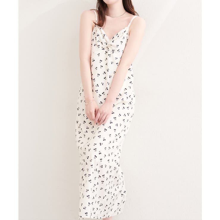 【natural couture】フルーツ柄キャミワンピース | NICE CLAUP / OLIVE des OLIVE　OUTLET | 詳細画像3 