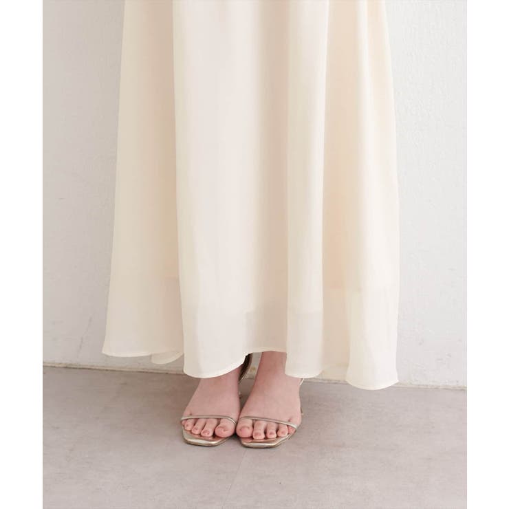 【natural couture】フリルカラーノースリワンピース | NICE CLAUP / OLIVE des OLIVE　OUTLET | 詳細画像20 