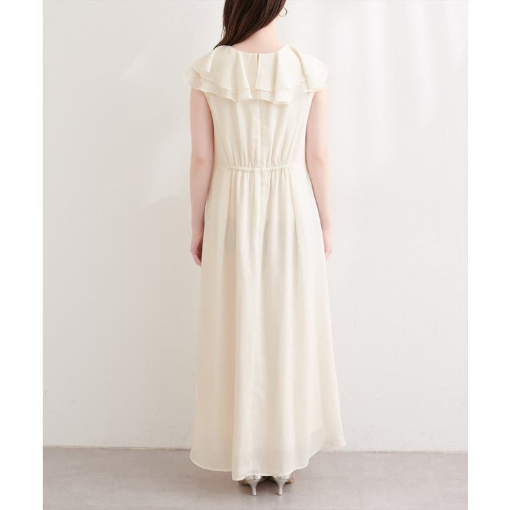 【natural couture】フリルカラーノースリワンピース | NICE CLAUP / OLIVE des OLIVE　OUTLET | 詳細画像15 