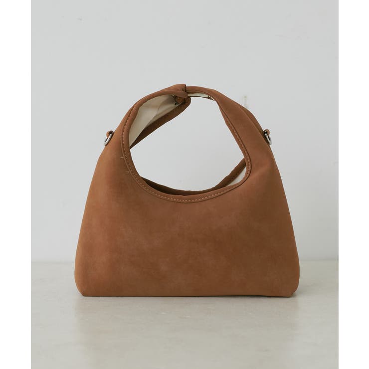 【natural couture】リボン付きスエードバッグ | NICE CLAUP / OLIVE des OLIVE　OUTLET | 詳細画像7 
