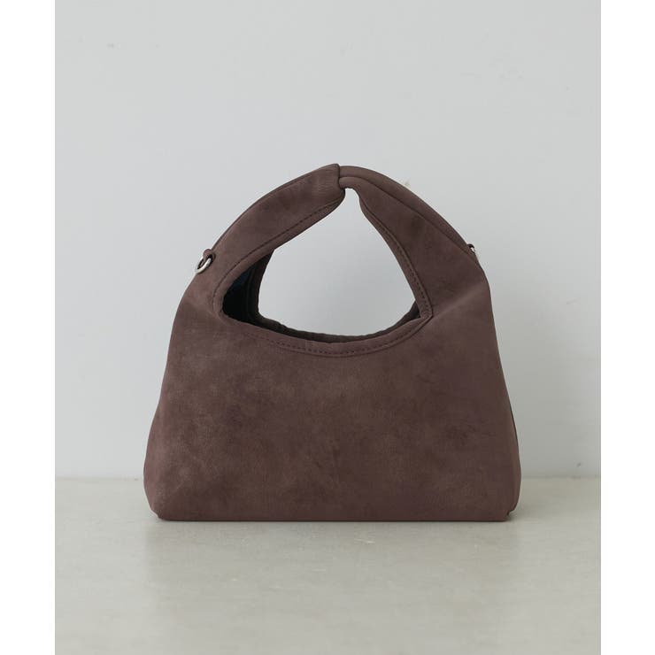 【natural couture】リボン付きスエードバッグ | NICE CLAUP / OLIVE des OLIVE　OUTLET | 詳細画像3 
