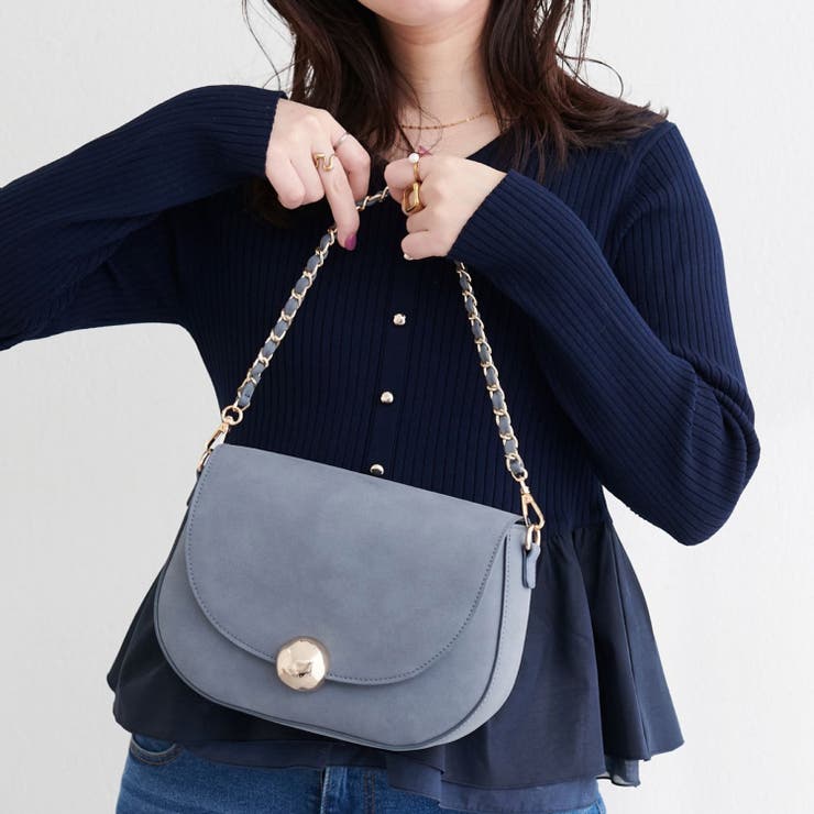 ブルー | フォーチェーンショルダー | NICE CLAUP / OLIVE des OLIVE　OUTLET