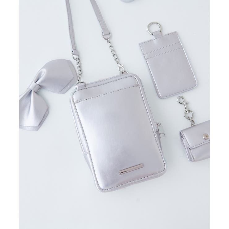 シルバー | 【natural couture】組み合わせスリムマルチショルダー | NICE CLAUP / OLIVE des OLIVE　OUTLET