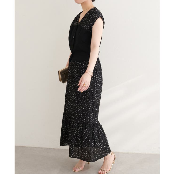 【natural couture】リブ使いTOPS×ギャザー切り替えスカートSE… | NICE CLAUP / OLIVE des OLIVE　OUTLET | 詳細画像28 