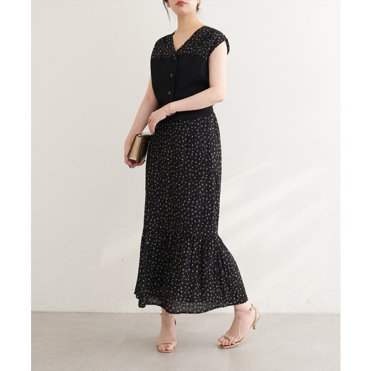 【natural couture】リブ使いTOPS×ギャザー切り替えスカートSE… | NICE CLAUP / OLIVE des OLIVE　OUTLET | 詳細画像29 