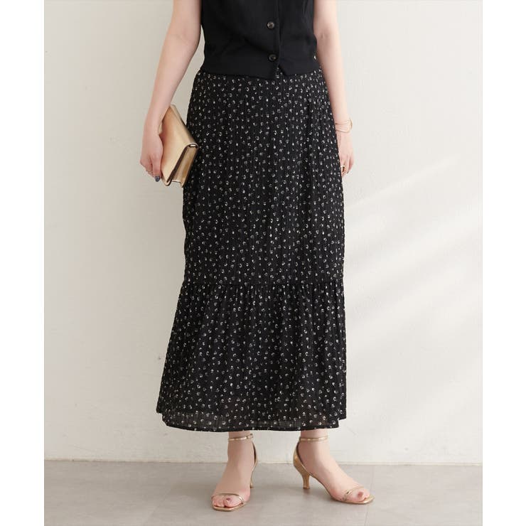 【natural couture】リブ使いTOPS×ギャザー切り替えスカートSE… | NICE CLAUP / OLIVE des OLIVE　OUTLET | 詳細画像31 