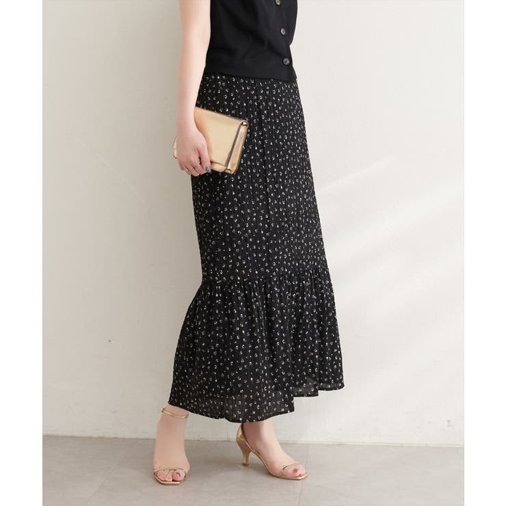 【natural couture】リブ使いTOPS×ギャザー切り替えスカートSE… | NICE CLAUP / OLIVE des OLIVE　OUTLET | 詳細画像32 