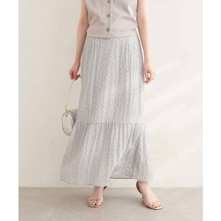 【natural couture】リブ使いTOPS×ギャザー切り替えスカートSE… | NICE CLAUP / OLIVE des OLIVE　OUTLET | 詳細画像15 