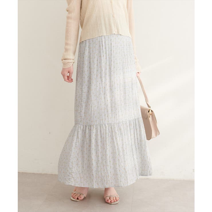 【natural couture】リブ使いTOPS×ギャザー切り替えスカートSE… | NICE CLAUP / OLIVE des OLIVE　OUTLET | 詳細画像16 