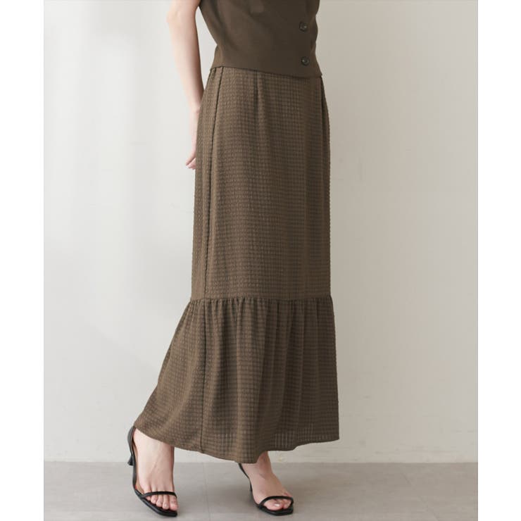 【natural couture】リブ使いTOPS×ギャザー切り替えスカートSE… | NICE CLAUP / OLIVE des OLIVE　OUTLET | 詳細画像23 