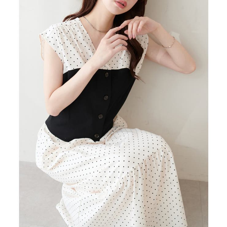 オフ | 【natural couture】リブ使いTOPS×ギャザー切り替えスカートSE… | NICE CLAUP / OLIVE des OLIVE　OUTLET