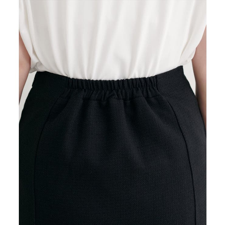 【natural couture】ラップ風ツイードスカート | NICE CLAUP / OLIVE des OLIVE　OUTLET | 詳細画像12 