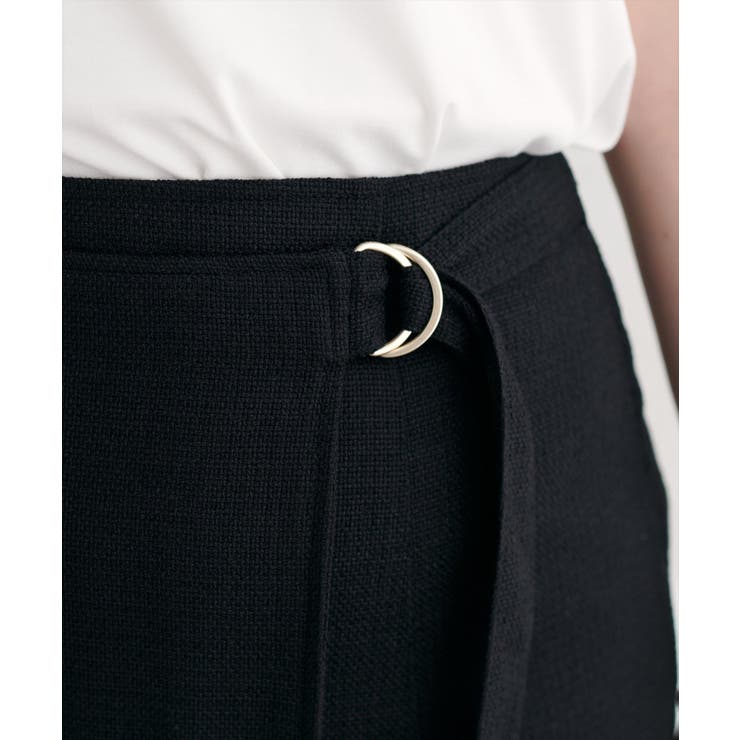 【natural couture】ラップ風ツイードスカート | NICE CLAUP / OLIVE des OLIVE　OUTLET | 詳細画像14 