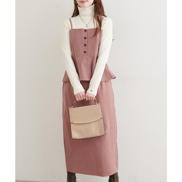 【natural couture】ペプラムビスチェ＆タイトスカート | NICE CLAUP / OLIVE des OLIVE　OUTLET | 詳細画像6 