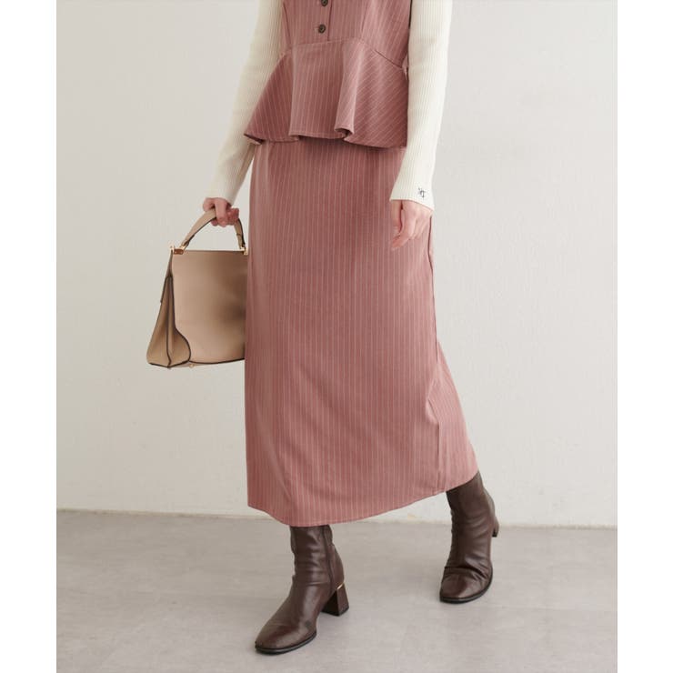 【natural couture】ペプラムビスチェ＆タイトスカート | NICE CLAUP / OLIVE des OLIVE　OUTLET | 詳細画像8 