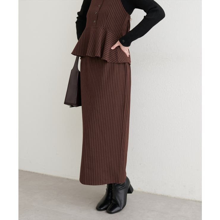 【natural couture】ペプラムビスチェ＆タイトスカート | NICE CLAUP / OLIVE des OLIVE　OUTLET | 詳細画像15 