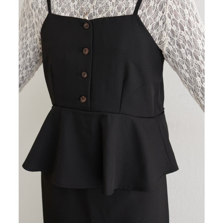 【natural couture】ペプラムビスチェ＆タイトスカート | NICE CLAUP / OLIVE des OLIVE　OUTLET | 詳細画像30 