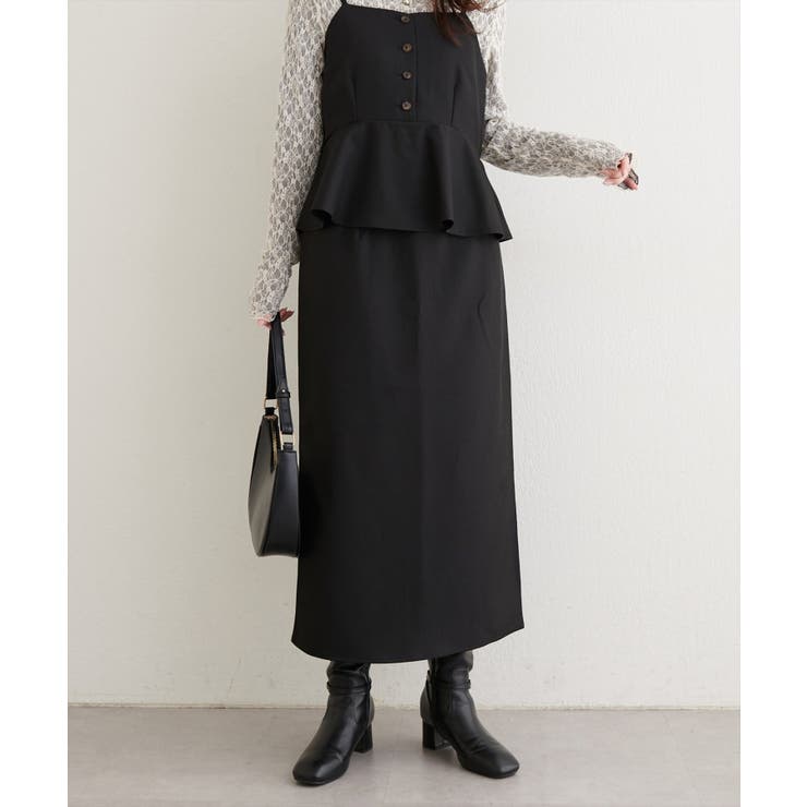 【natural couture】ペプラムビスチェ＆タイトスカート | NICE CLAUP / OLIVE des OLIVE　OUTLET | 詳細画像34 