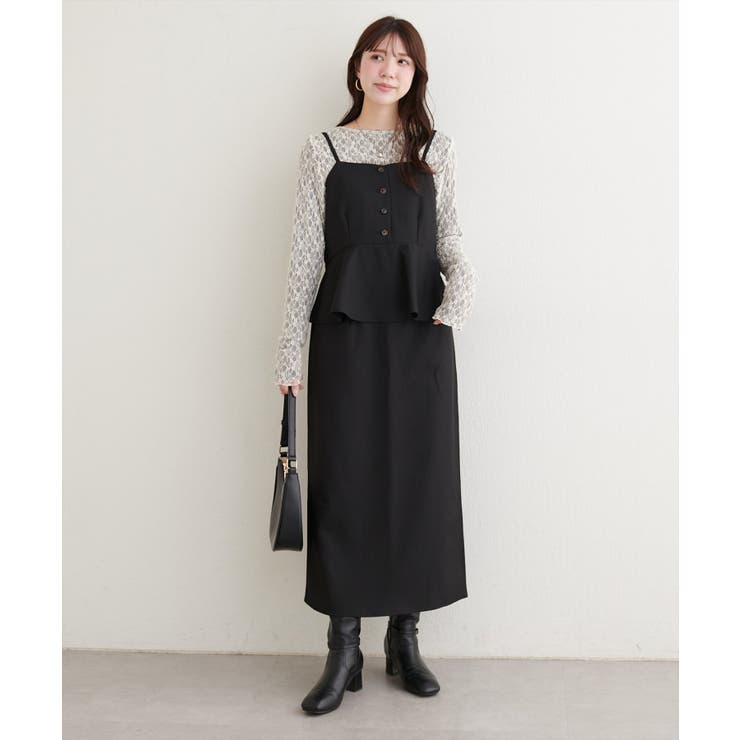 【natural couture】ペプラムビスチェ＆タイトスカート | NICE CLAUP / OLIVE des OLIVE　OUTLET | 詳細画像35 