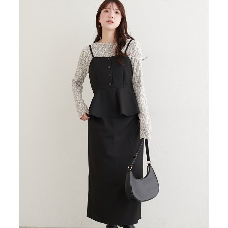 【natural couture】ペプラムビスチェ＆タイトスカート | NICE CLAUP / OLIVE des OLIVE　OUTLET | 詳細画像36 