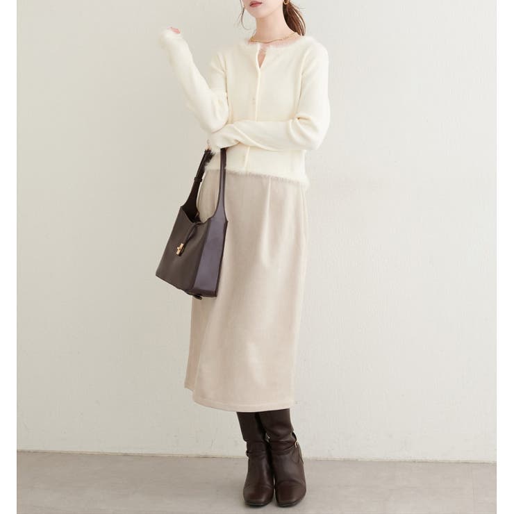 【natural couture】セミタイトミディ丈スカート | NICE CLAUP / OLIVE des OLIVE　OUTLET | 詳細画像5 