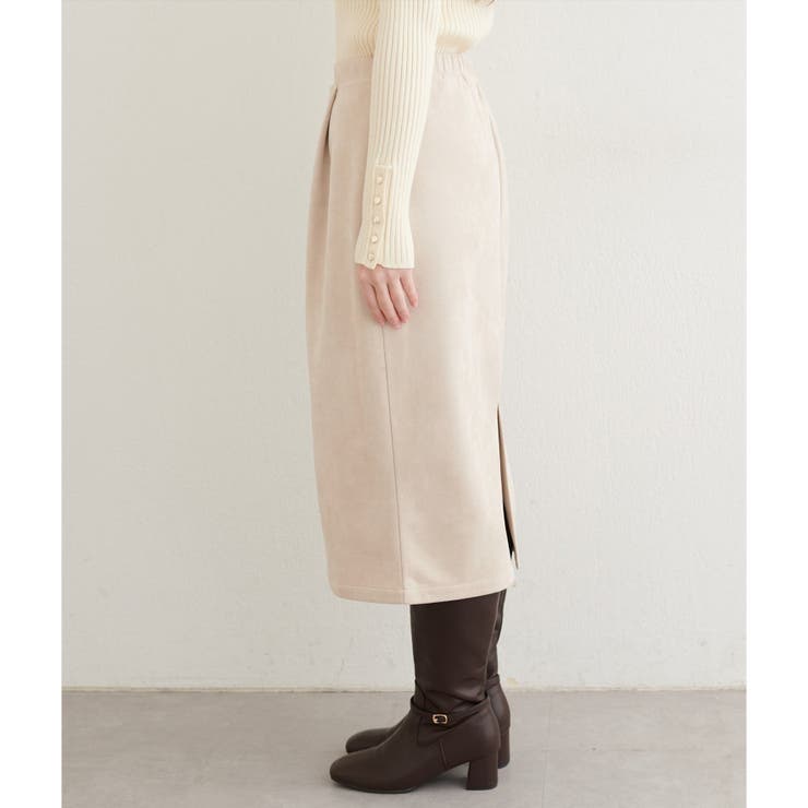 【natural couture】セミタイトミディ丈スカート | NICE CLAUP / OLIVE des OLIVE　OUTLET | 詳細画像7 