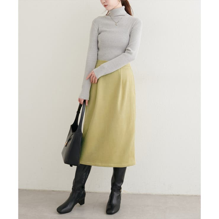 【natural couture】セミタイトミディ丈スカート | NICE CLAUP / OLIVE des OLIVE　OUTLET | 詳細画像16 