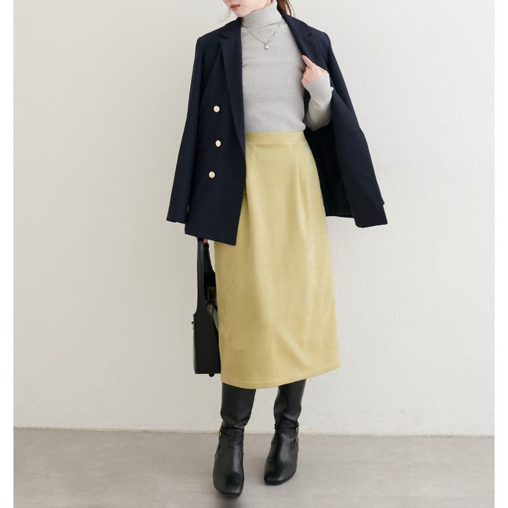 【natural couture】セミタイトミディ丈スカート | NICE CLAUP / OLIVE des OLIVE　OUTLET | 詳細画像17 