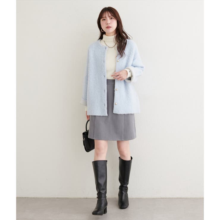 【natural couture】台形キュロットスカート | NICE CLAUP / OLIVE des OLIVE　OUTLET | 詳細画像8 