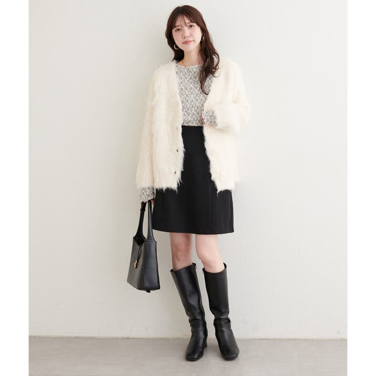 【natural couture】台形キュロットスカート | NICE CLAUP / OLIVE des OLIVE　OUTLET | 詳細画像17 