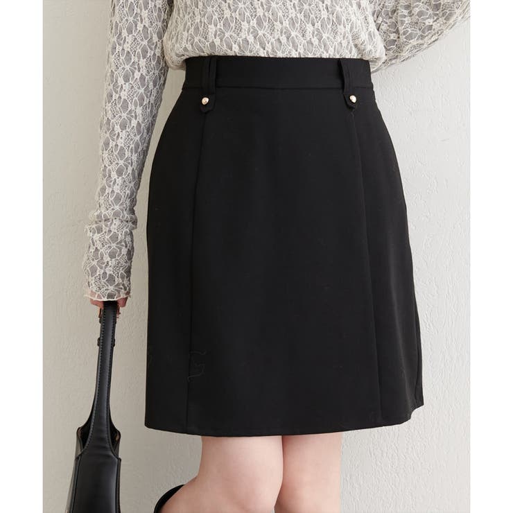 【natural couture】台形キュロットスカート | NICE CLAUP / OLIVE des OLIVE　OUTLET | 詳細画像18 