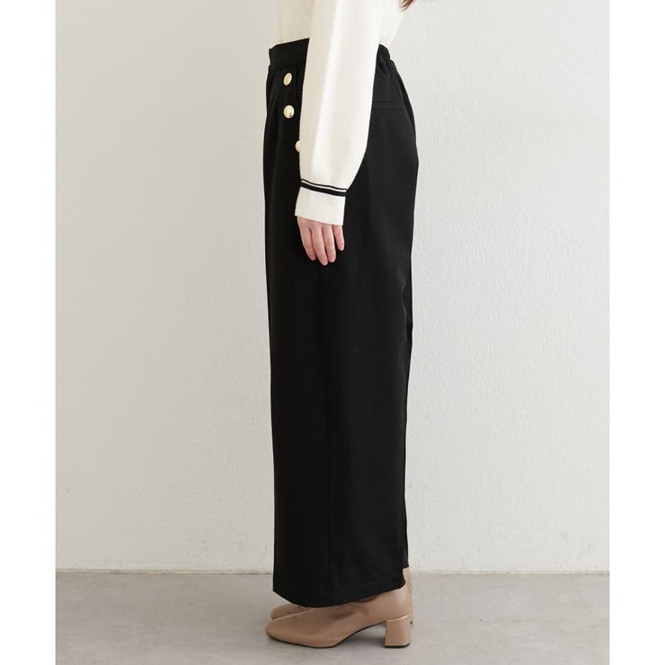 【natural couture】サイドボタンパンツ | NICE CLAUP / OLIVE des OLIVE　OUTLET | 詳細画像15 