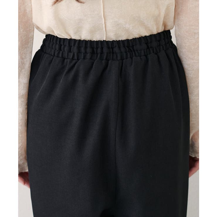 【natural couture】イージーウエストワイドパンツ | NICE CLAUP / OLIVE des OLIVE　OUTLET | 詳細画像15 