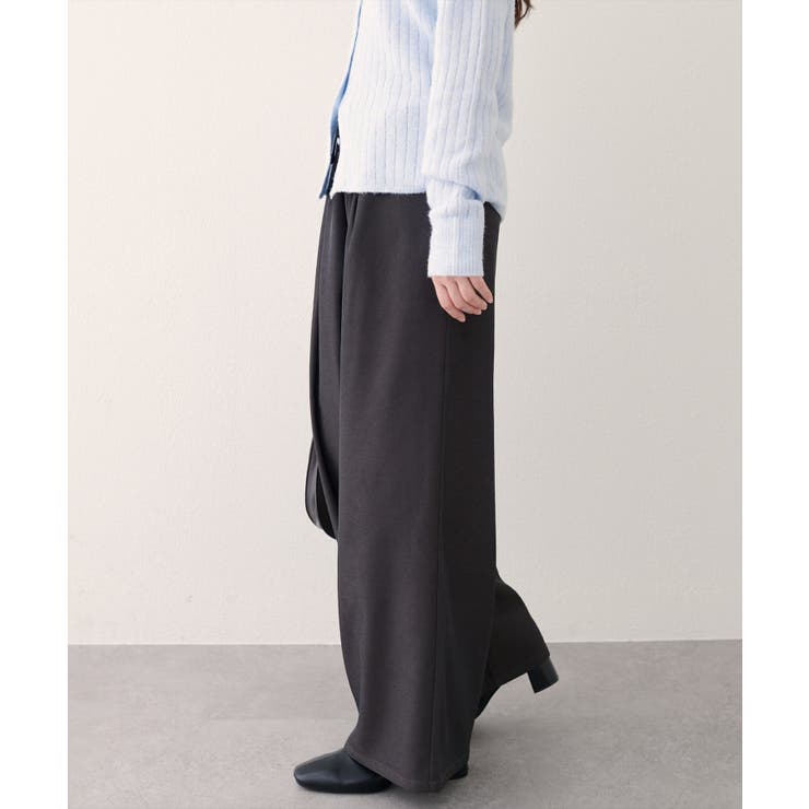 【natural couture】イージーウエストワイドパンツ | NICE CLAUP / OLIVE des OLIVE　OUTLET | 詳細画像19 