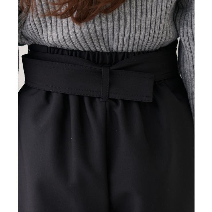 【natural couture】バックルベルト付きタックパンツ | NICE CLAUP / OLIVE des OLIVE　OUTLET | 詳細画像8 