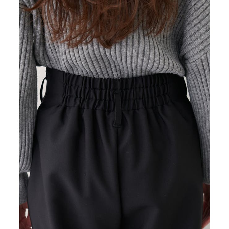 【natural couture】バックルベルト付きタックパンツ | NICE CLAUP / OLIVE des OLIVE　OUTLET | 詳細画像10 