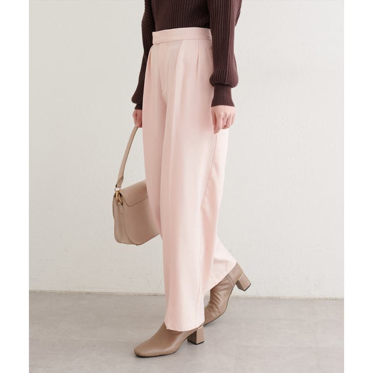 【natural couture】タックスラックスパンツ | NICE CLAUP / OLIVE des OLIVE　OUTLET | 詳細画像11 