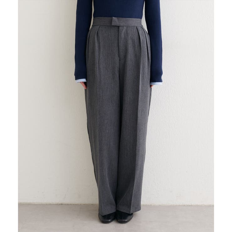 【natural couture】タックスラックスパンツ | NICE CLAUP / OLIVE des OLIVE　OUTLET | 詳細画像14 