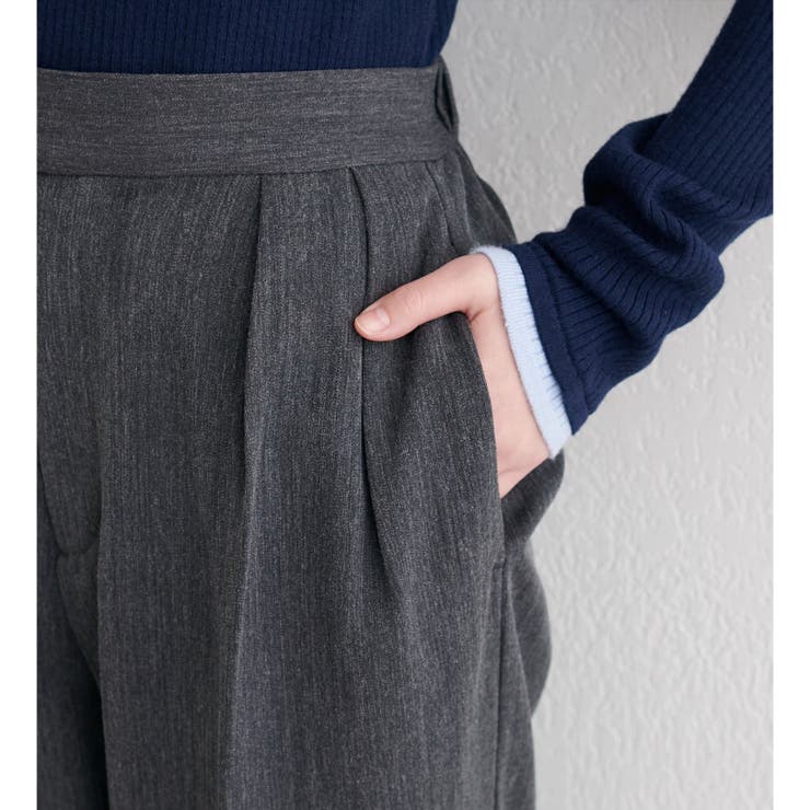 【natural couture】タックスラックスパンツ | NICE CLAUP / OLIVE des OLIVE　OUTLET | 詳細画像19 