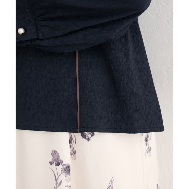 【natural couture】ハートネックパイピング配色ブラウス | NICE CLAUP / OLIVE des OLIVE　OUTLET | 詳細画像28 