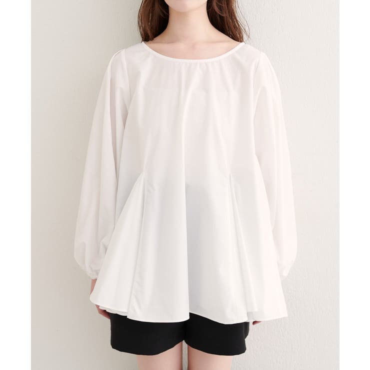 【natural couture】フレアヘムブラウス | NICE CLAUP / OLIVE des OLIVE　OUTLET | 詳細画像8 