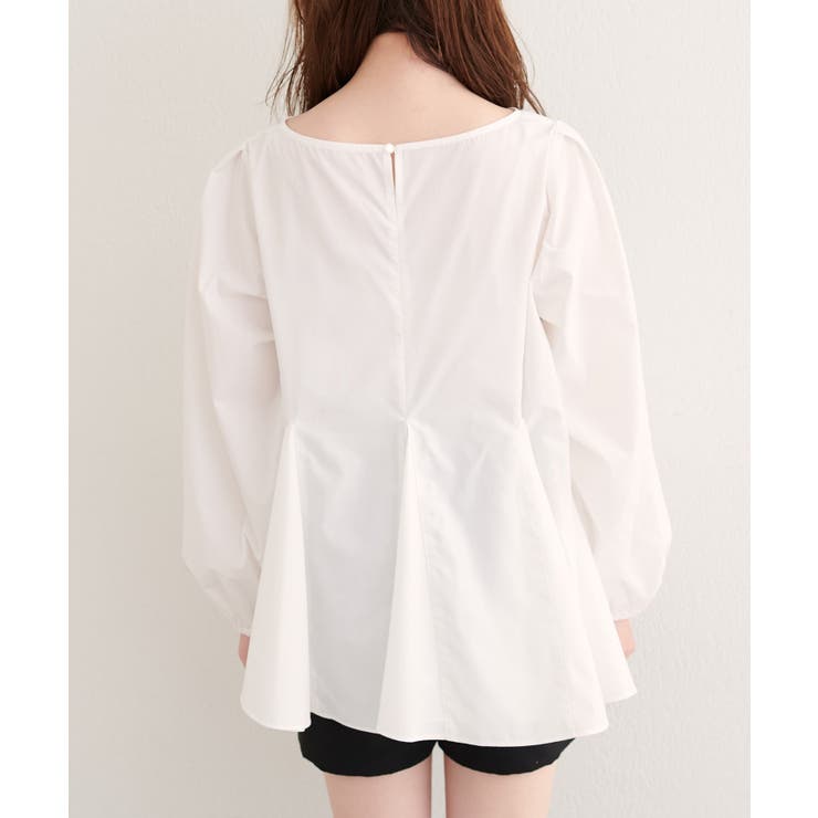 【natural couture】フレアヘムブラウス | NICE CLAUP / OLIVE des OLIVE　OUTLET | 詳細画像10 