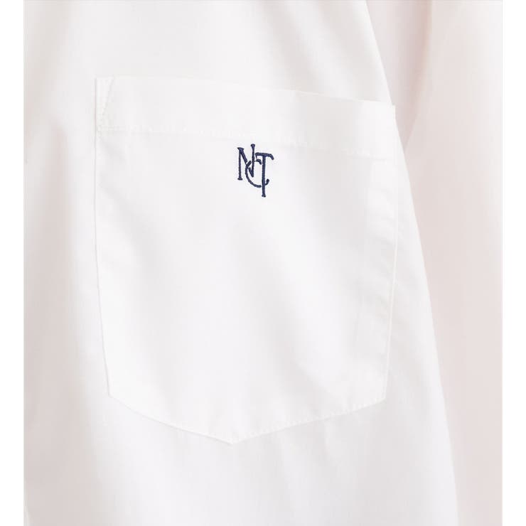 【natural couture】ポケット刺繍入りゆるシャツ | NICE CLAUP / OLIVE des OLIVE　OUTLET | 詳細画像26 