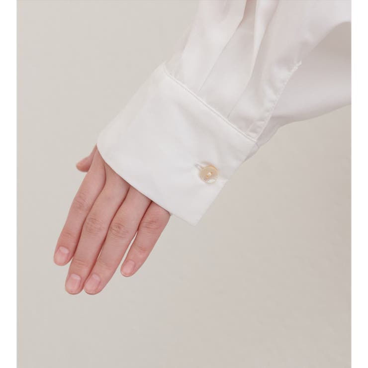 【natural couture】ポケット刺繍入りゆるシャツ | NICE CLAUP / OLIVE des OLIVE　OUTLET | 詳細画像28 