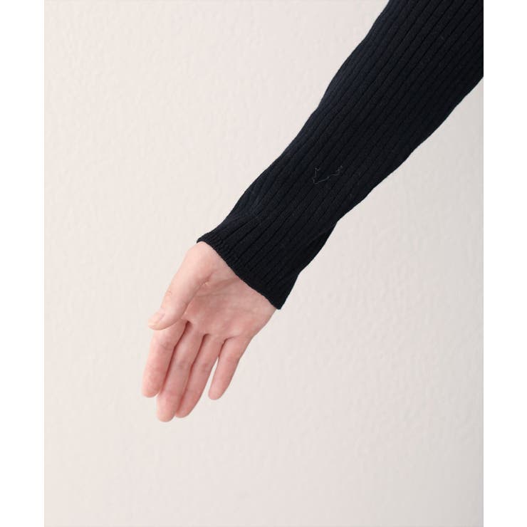 【natural couture】バレエネックリブニットプルオーバー | NICE CLAUP / OLIVE des OLIVE　OUTLET | 詳細画像11 