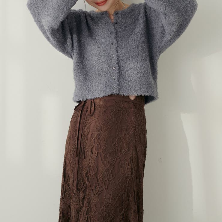 【natural couture】クロップドカーディガン | NICE CLAUP / OLIVE des OLIVE　OUTLET | 詳細画像13 